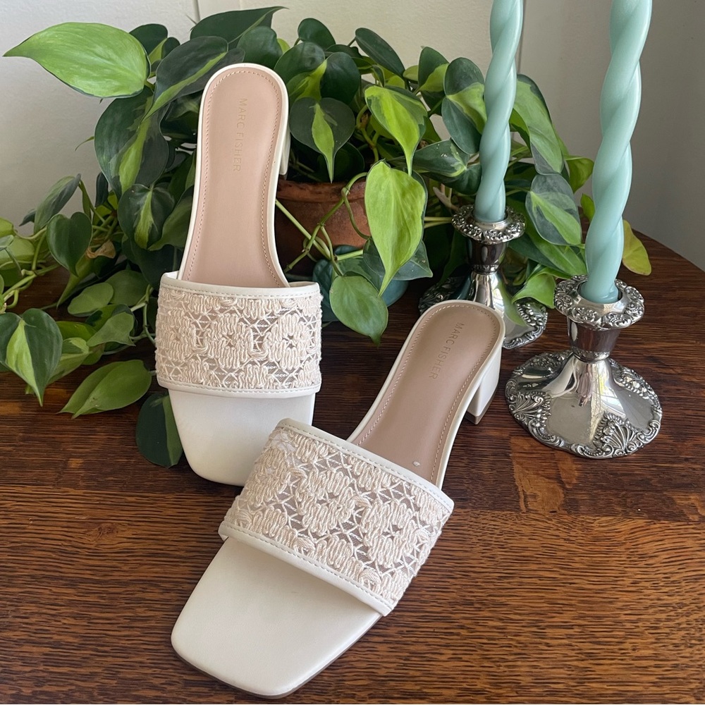 Marc Fisher Women's Cello Block Heel Dress Sandals size 9.5